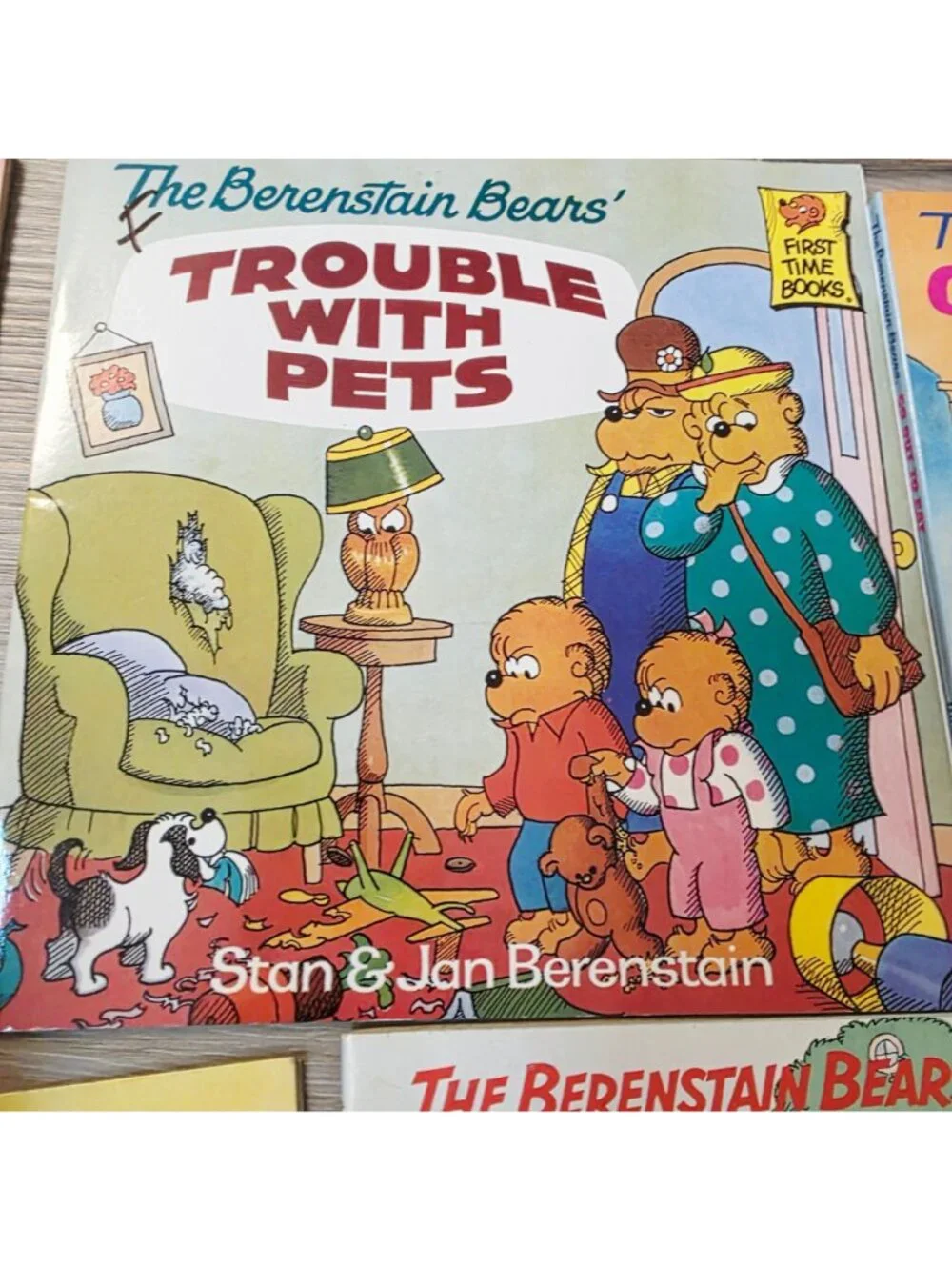 8 Mix Berenstain Bears Books HC Paperback Grandma On Wheels Bad Dream Eat School